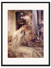 Gerahmter Kunstdruck Mademoiselle B