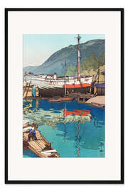 Gerahmter Kunstdruck Das Binnenmeer