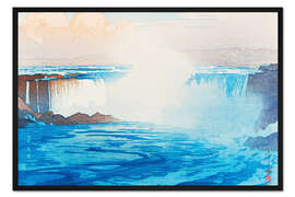 Gerahmter Kunstdruck Die Niagara Wasserfälle