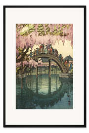 Gerahmter Kunstdruck Kameido Bridge, Tokyo
