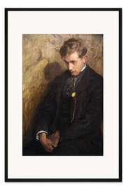 Gerahmter Kunstdruck Melancholie