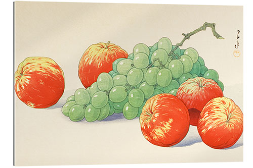 Gallery print Grapes and apples