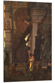 Magnettafel Großer Tempel in Madura