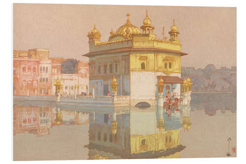 Foam board print Golden Temple in Amritsar