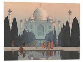 PVC print Morning mist in the Taj Mahal