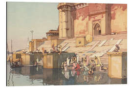 Magnettafel Ghat in Benares