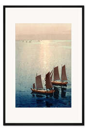 Gerahmter Kunstdruck Glitzerndes Meer