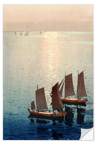 Muursticker Sparkling sea