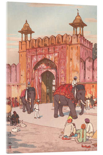 Cuadro de metacrilato Puerta de Ajimer, Jaipur