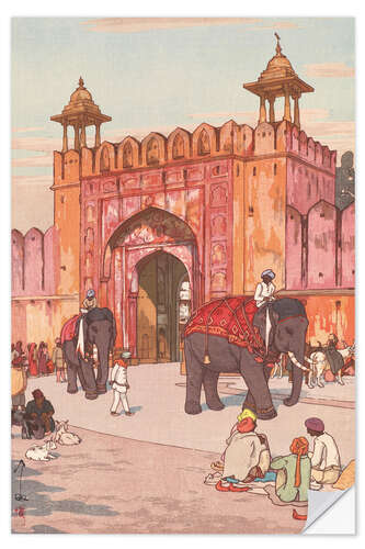 Muursticker Ajimer Gate, Jaipur