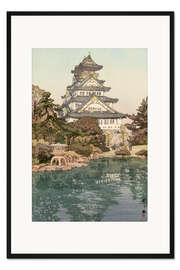 Gerahmter Kunstdruck Osaka-Schloss