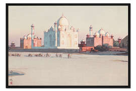Gerahmter Kunstdruck Anfahrt nach Agra, Nr. 3.