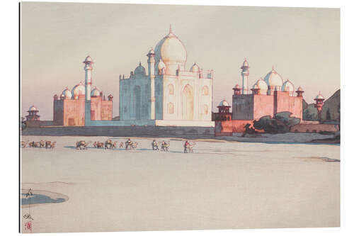 Tableau en plexi-alu Itinéraire vers Agra, n ° 3.