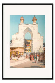 Gerahmter Kunstdruck High Gate in Ajmer