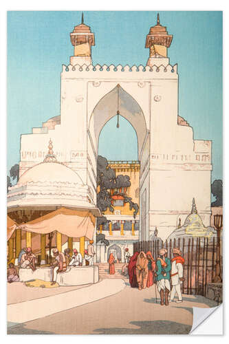 Selvklebende plakat High Gate in Ajmer