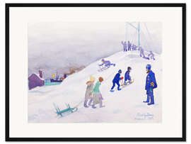 Gerahmter Kunstdruck Ohne Titel