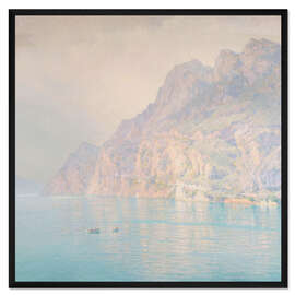 Gerahmter Kunstdruck Monte d'Oro, Gardasee