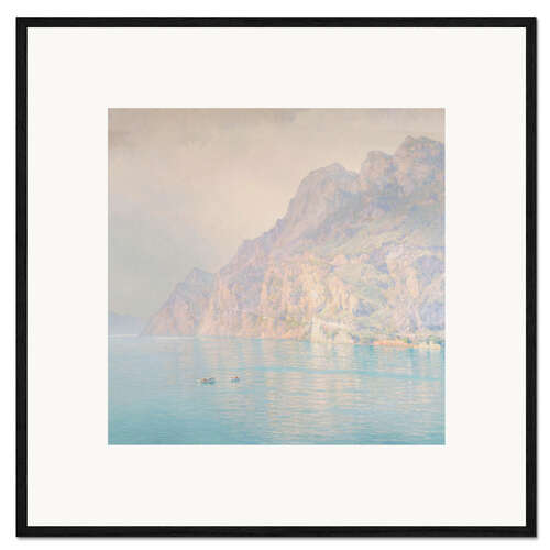Gerahmter Kunstdruck Monte d'Oro, Gardasee