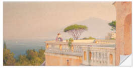 Selvklebende plakat Hotel Cocumella terrace