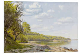 Magnettafel Sommertag an der Küste