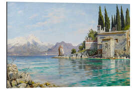 Magnettafel Erster Frühling am Punta San Vigilio am Gardasee