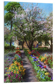 Gallery print Garden in Bloom in Spring