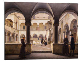 Gallery print The great cloister of Santa Maria in Aracoeli