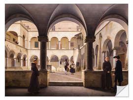 Sisustustarra The great cloister of Santa Maria in Aracoeli