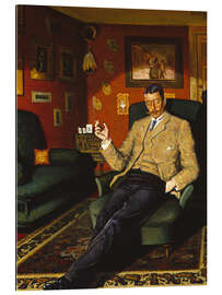 Gallery print Portrait of an art collector