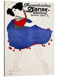 Magnettafel Tanzausstellung des dänischen Journalistenverbandes
