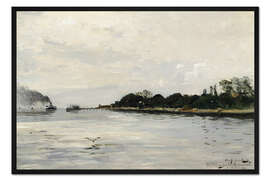 Gerahmter Kunstdruck Skandinavische Küste