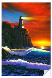 Sticker mural Split Rock Lighthouse