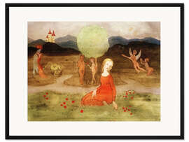 Gerahmter Kunstdruck Liebesträume