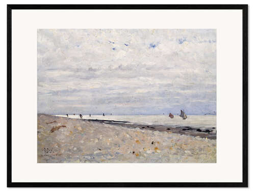 Framed art print Seascape in front of Honfleur