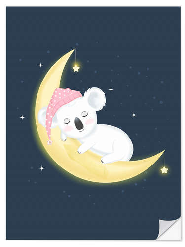 Wall sticker Good night, little koala