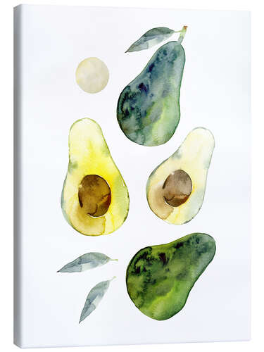 Canvas print Ripe avocados