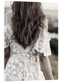 Akrylbillede Lace dress