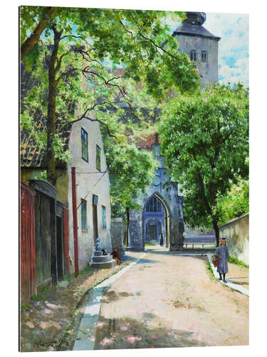 Gallery Print Sonniger Platz in Visby