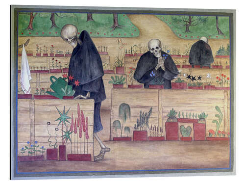 Aluminium print The Garden of Death, 1906