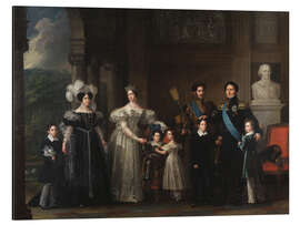 Magnettafel Karl XIV. v. Schweden, Familie