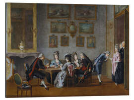 Magnettafel Gesellschaft zum Kartenspiel