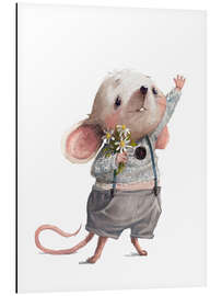 Magnettafel Grüße von der Maus