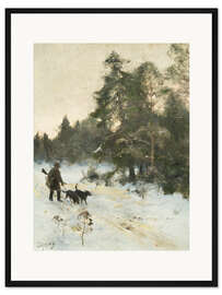 Gerahmter Kunstdruck Der Jäger