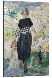 Magnettafel Springender Hund