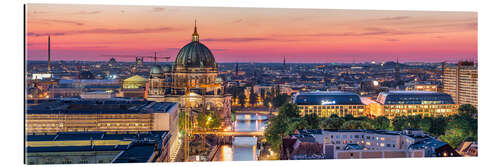 Galleriprint Berlin skyline with Berlin Cathedral at sunset