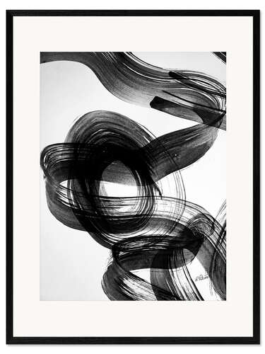 Framed art print Slip N Slide