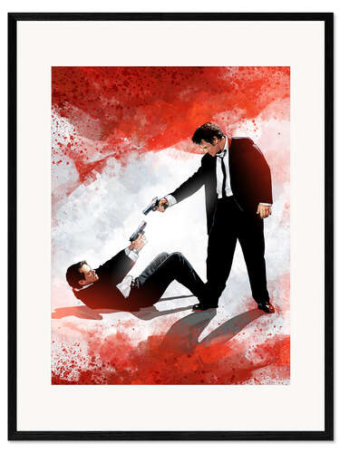 Plakat artystyczny premium w ramie Reservoir Dogs