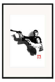 Gerahmter Kunstdruck Leon