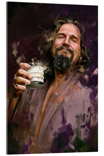 Tableau en verre acrylique The Big Lebowski