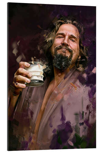 Quadro em plexi-alumínio The Big Lebowski